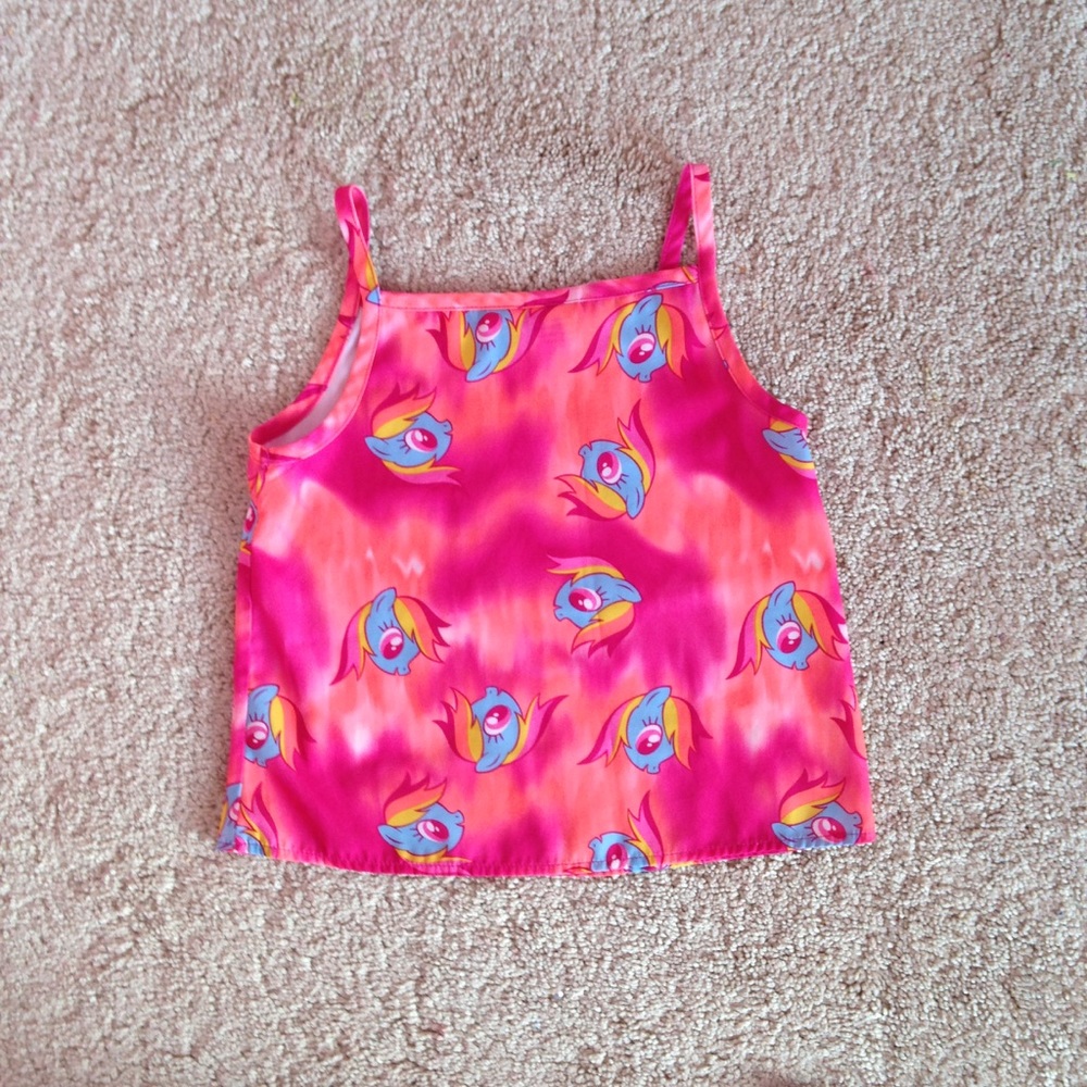 My Little Pony Multi Color Tank Top
